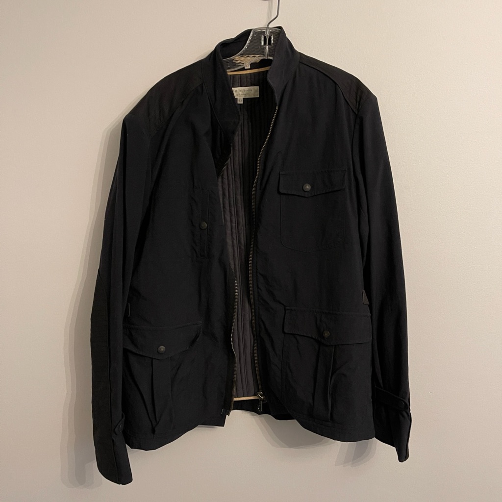 Rag & Bone Men’s Jacket W/ Removable Vest. Size 42